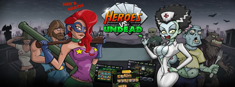 Heroes vs. Undead browser game