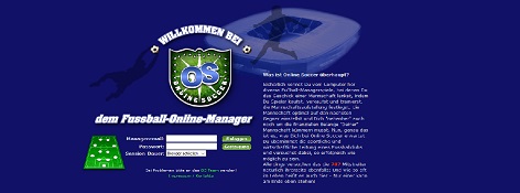 Online soccer browser game